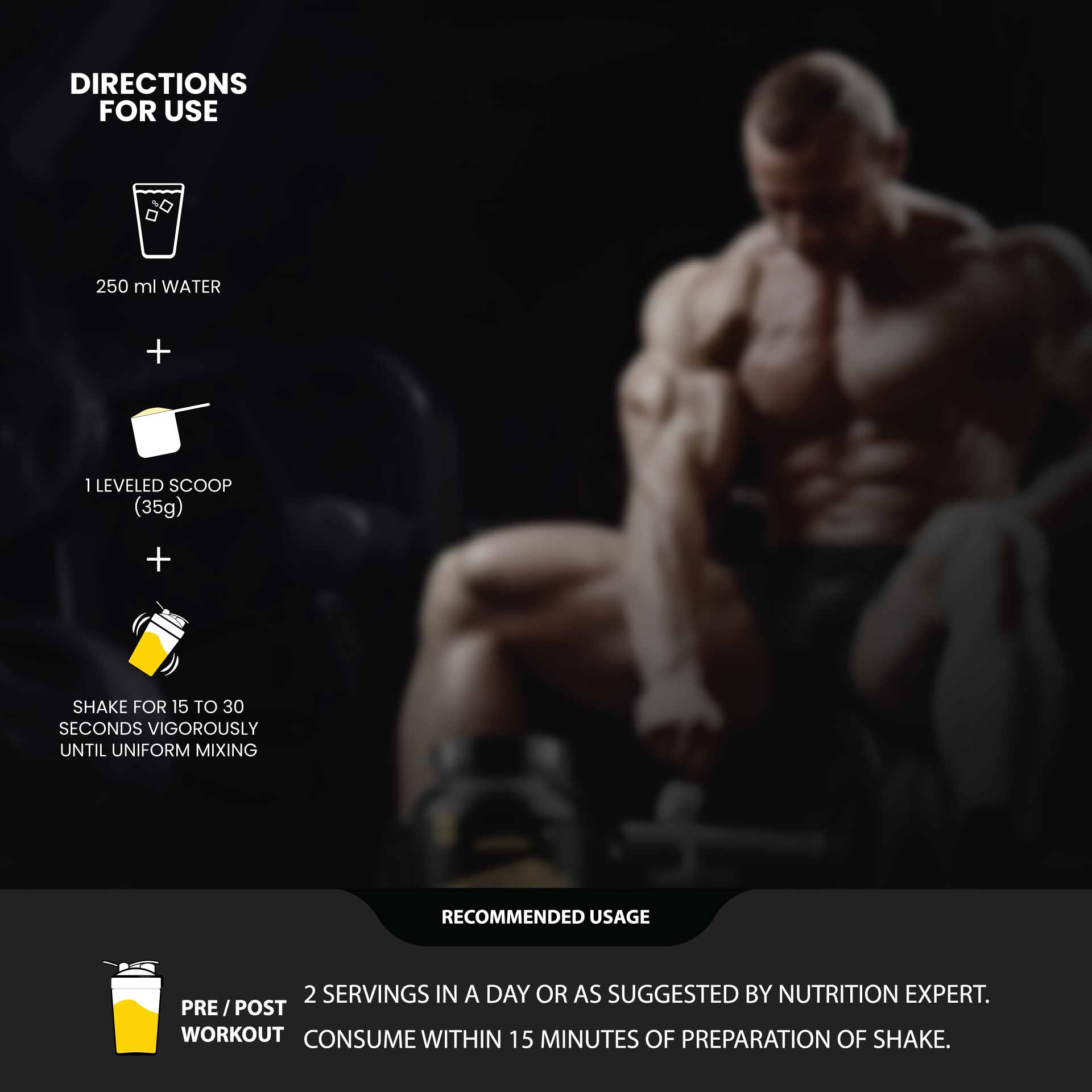 Protrition Whey Protein, 1Kg, Tropical Mango