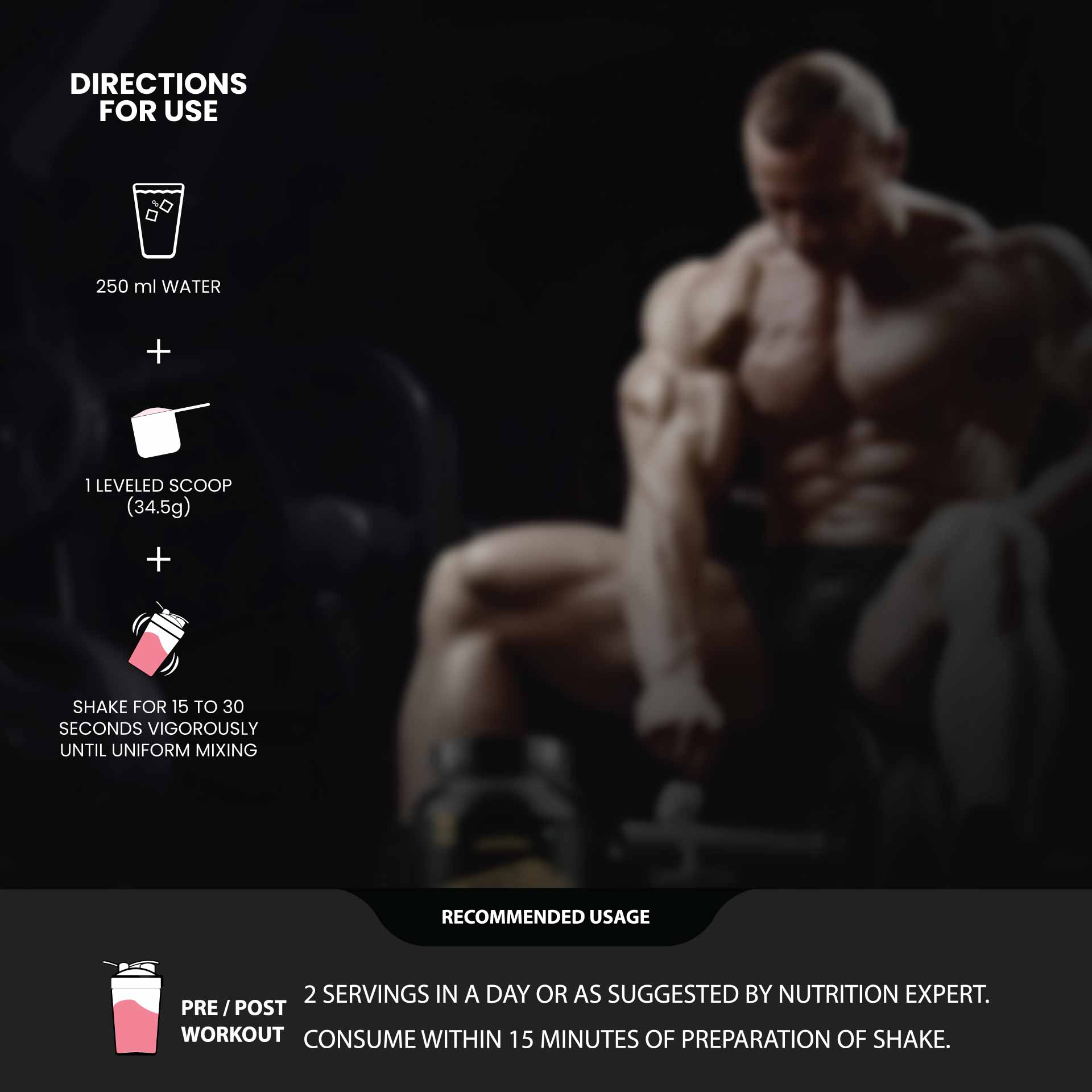Protrition Whey Protein, 1Kg, Strawberry Rush
